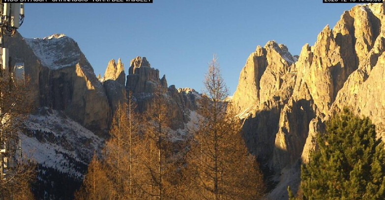 Webcam Vigo di Fassa-Pera-Ciampedìe - Vigo di Fassa - Gardeccia - Torri del Vajolet