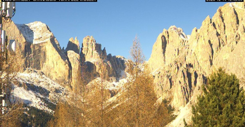 Webcam Vigo di Fassa-Pera-Ciampedìe - Vigo di Fassa - Gardeccia - Torri del Vajolet