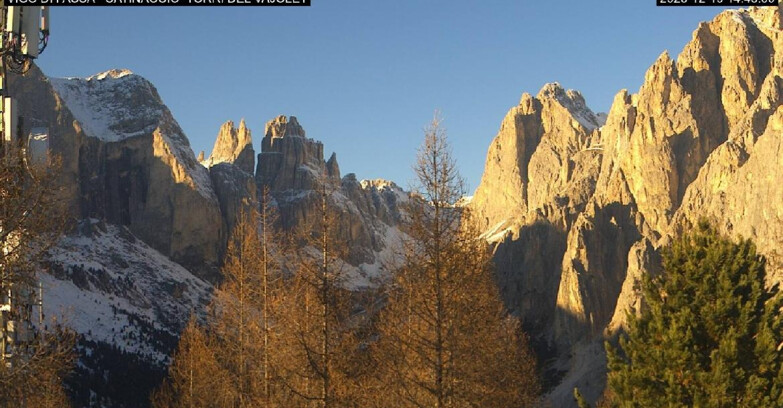 Webcam Vigo di Fassa-Pera-Ciampedìe - Vigo di Fassa - Gardeccia - Torri del Vajolet