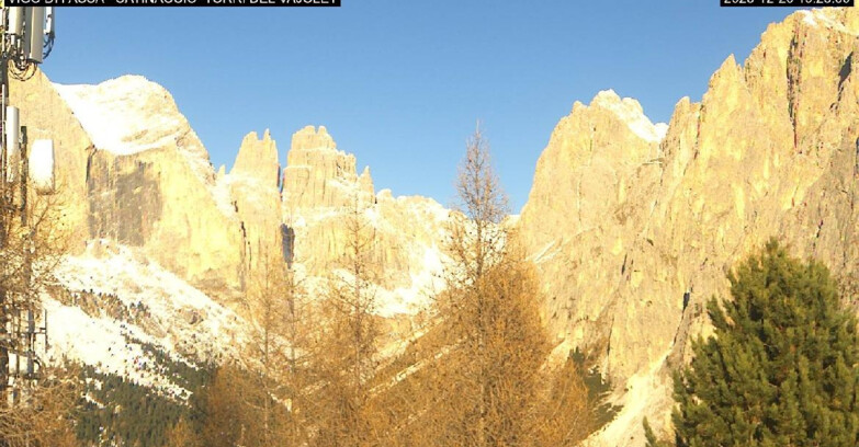 Webcam Виго-ди-Фасса-Пера-Чампедие  - Vigo di Fassa - Gardeccia - Torri del Vajolet