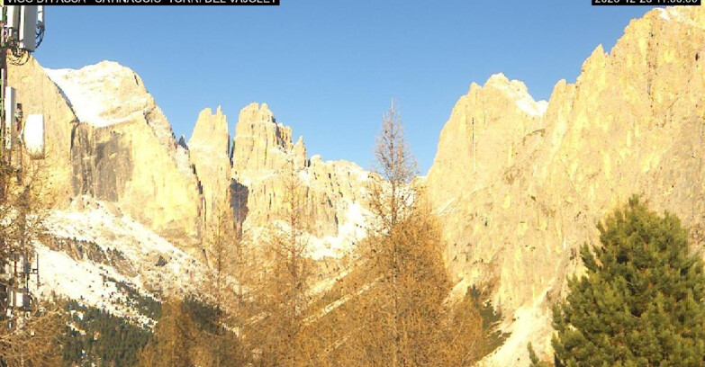 Webcam Vigo di Fassa-Pera-Ciampedìe - Vigo di Fassa - Gardeccia - Torri del Vajolet