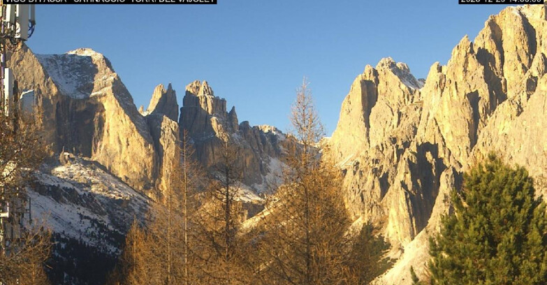 Webcam Vigo di Fassa-Pera-Ciampedie - Vigo di Fassa - Gardeccia - Torri del Vajolet