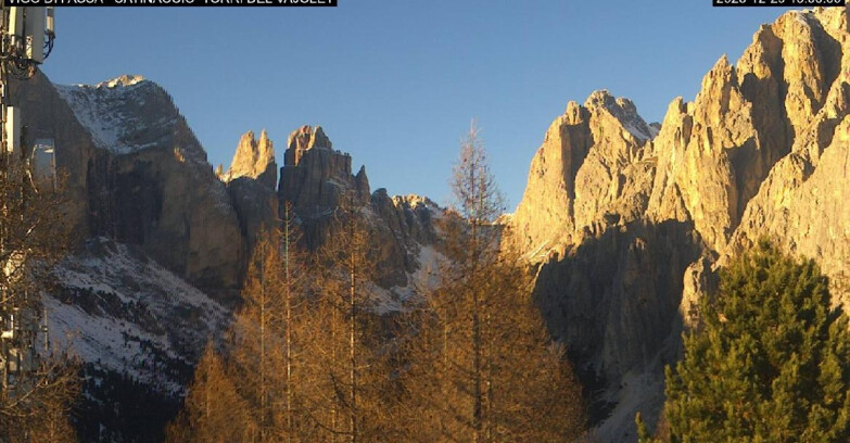 Webcam Vigo di Fassa-Pera-Ciampedie - Vigo di Fassa - Gardeccia - Torri del Vajolet