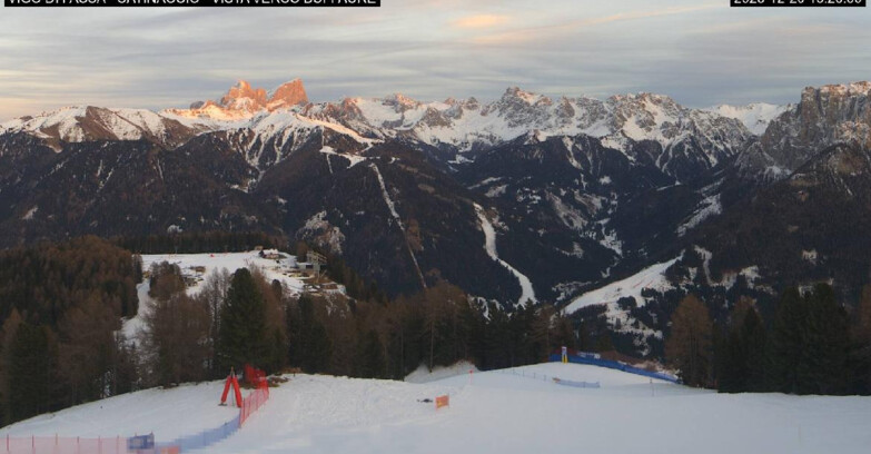 Webcam Vigo di Fassa-Pera-Ciampedìe - Vigo di Fassa - Ciampedie e Pozza Buffaure