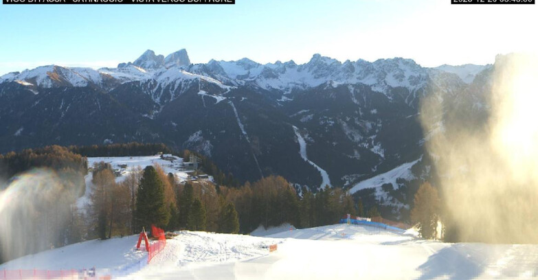 Webcam Vigo di Fassa-Pera-Ciampedìe - Vigo di Fassa - Ciampedie e Pozza Buffaure