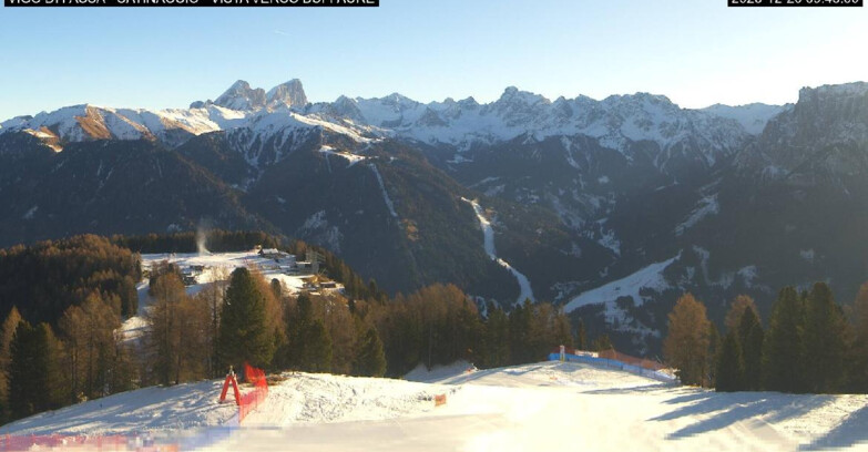 Webcam Виго-ди-Фасса-Пера-Чампедие  - Vigo di Fassa - Ciampedie e Pozza Buffaure