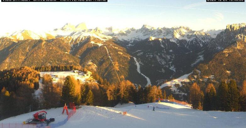 Webcam Vigo di Fassa-Pera-Ciampedìe - Vigo di Fassa - Ciampedie e Pozza Buffaure