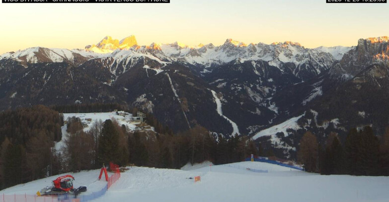 Webcam Vigo di Fassa-Pera-Ciampedìe - Vigo di Fassa - Ciampedie e Pozza Buffaure