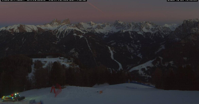 Webcam Vigo di Fassa-Pera-Ciampedìe - Vigo di Fassa - Ciampedie e Pozza Buffaure