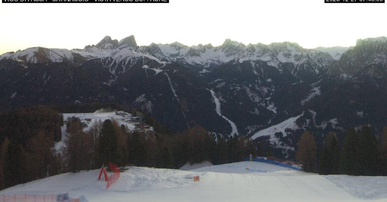 Webcam Vigo di Fassa-Pera-Ciampedìe - Vigo di Fassa - Ciampedie e Pozza Buffaure