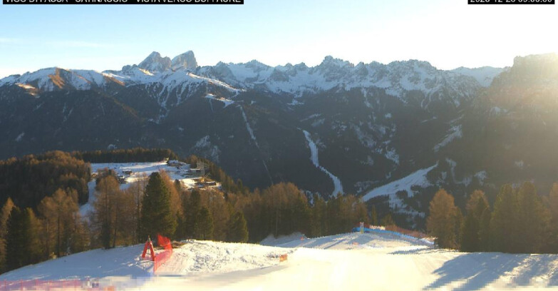 Webcam Vigo di Fassa-Pera-Ciampedie - Vigo di Fassa - Ciampedie e Pozza Buffaure