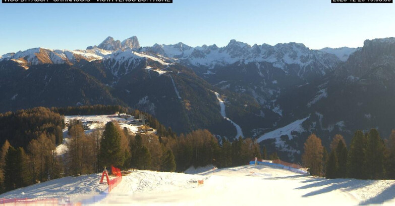 Webcam Виго-ди-Фасса-Пера-Чампедие  - Vigo di Fassa - Ciampedie e Pozza Buffaure