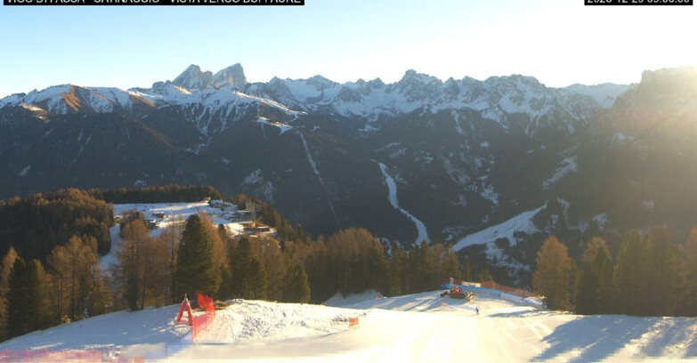 Webcam Виго-ди-Фасса-Пера-Чампедие  - Vigo di Fassa - Ciampedie e Pozza Buffaure