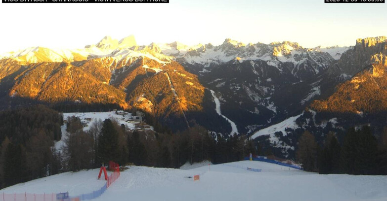 Webcam Vigo di Fassa-Pera-Ciampedìe - Vigo di Fassa - Ciampedie e Pozza Buffaure