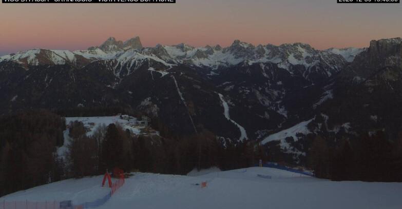 Webcam Vigo di Fassa-Pera-Ciampedìe - Vigo di Fassa - Ciampedie e Pozza Buffaure