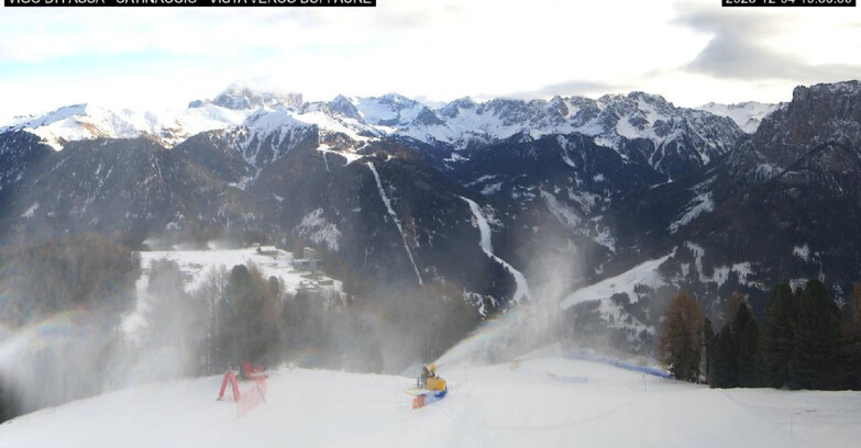 Webcam Vigo di Fassa-Pera-Ciampedìe - Vigo di Fassa - Ciampedie e Pozza Buffaure