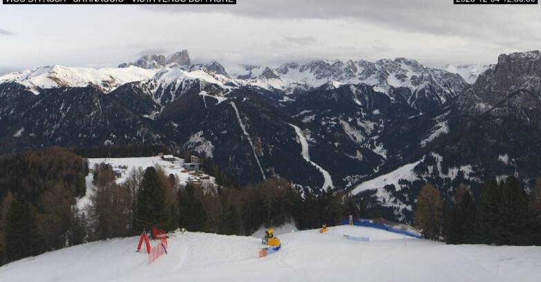 Webcam Vigo di Fassa-Pera-Ciampedìe - Vigo di Fassa - Ciampedie e Pozza Buffaure