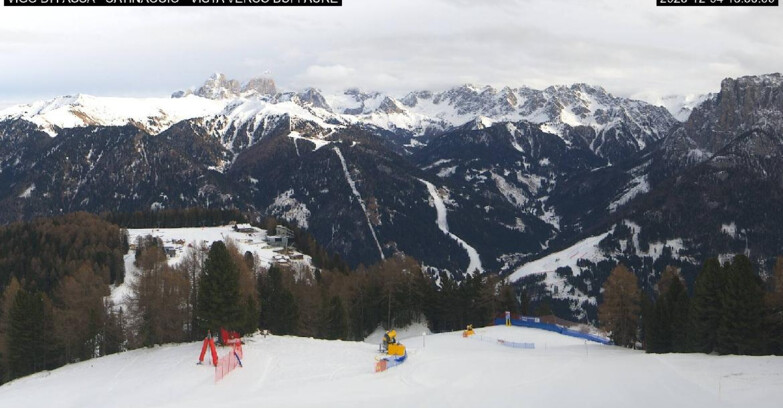 Webcam Vigo di Fassa-Pera-Ciampedìe - Vigo di Fassa - Ciampedie e Pozza Buffaure