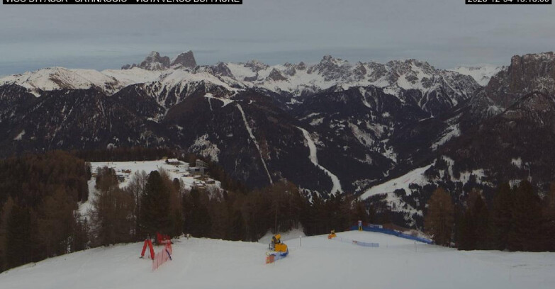 Webcam Vigo di Fassa-Pera-Ciampedìe - Vigo di Fassa - Ciampedie e Pozza Buffaure