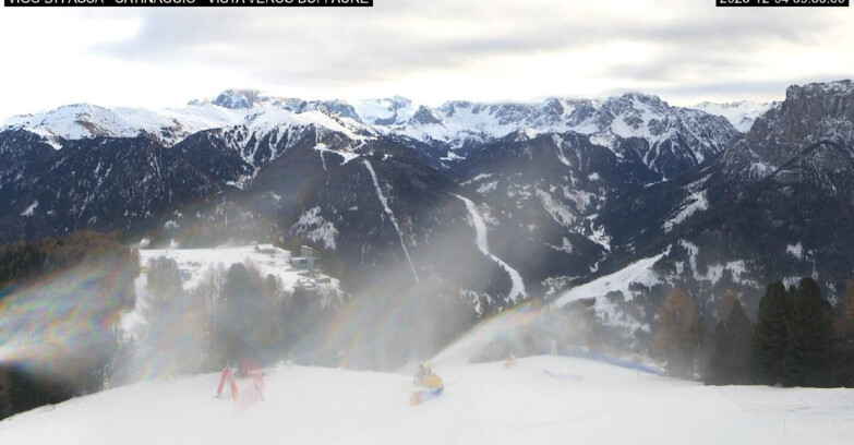 Webcam Vigo di Fassa-Pera-Ciampedìe - Vigo di Fassa - Ciampedie e Pozza Buffaure