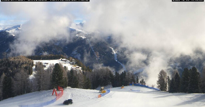 Webcam Vigo di Fassa-Pera-Ciampedìe - Vigo di Fassa - Ciampedie e Pozza Buffaure