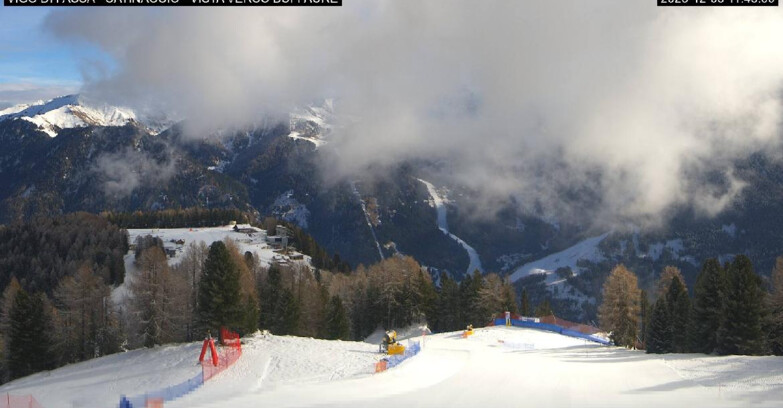 Webcam Vigo di Fassa-Pera-Ciampedìe - Vigo di Fassa - Ciampedie e Pozza Buffaure