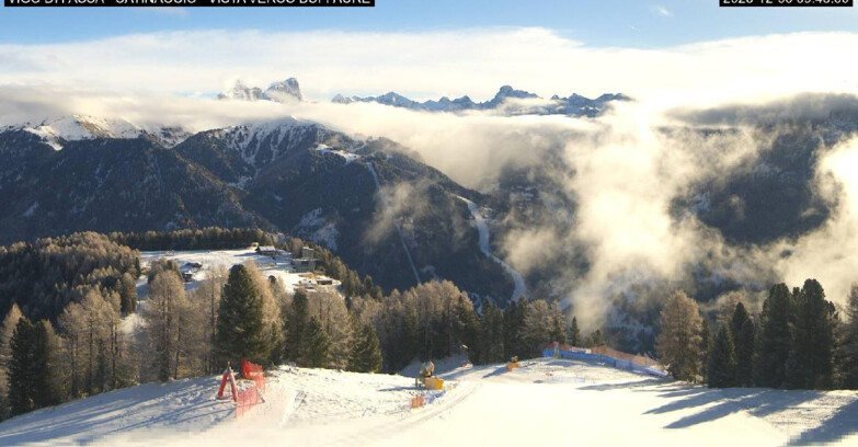 Webcam Виго-ди-Фасса-Пера-Чампедие  - Vigo di Fassa - Ciampedie e Pozza Buffaure