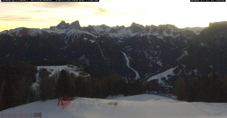 Webcam Vigo di Fassa-Pera-Ciampedie - Vigo di Fassa - Ciampedie e Pozza Buffaure