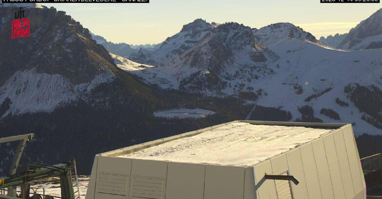 Webcam Campitello-Mazzin-Col Rodella  - Canazei - Belvedere - Skiarea Belvedere