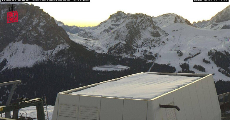 Webcam Кампителло-Маццин-Кол-Роделла  - Canazei - Belvedere - Skiarea Belvedere