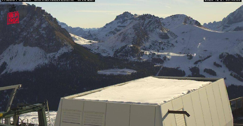 Webcam Кампителло-Маццин-Кол-Роделла  - Canazei - Belvedere - Skiarea Belvedere