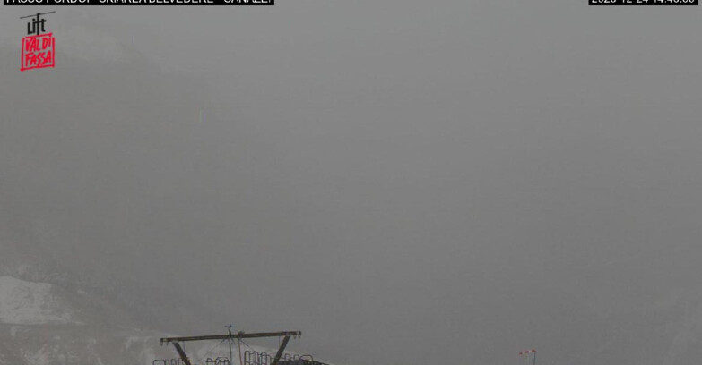 Webcam Campitello-Mazzin-Col Rodella - Canazei - Belvedere - Skiarea Belvedere