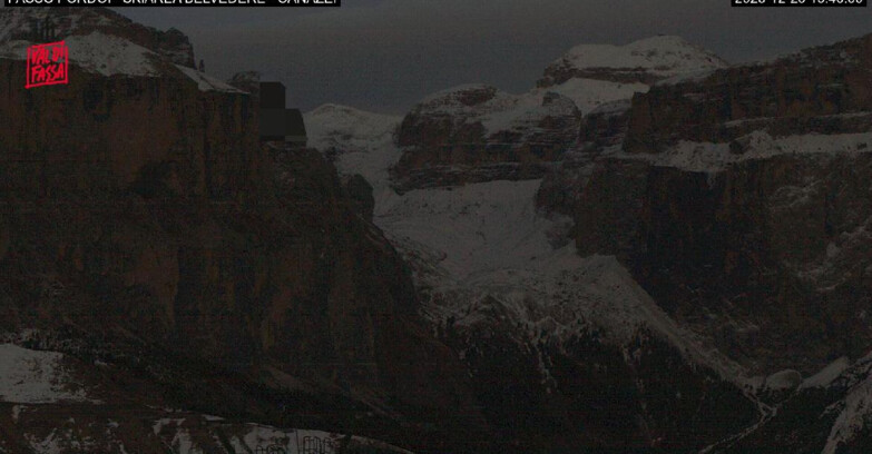 Webcam Campitello-Mazzin-Col Rodella  - Canazei - Belvedere - Skiarea Belvedere