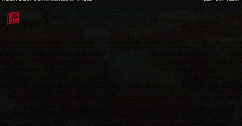 Webcam Campitello-Mazzin-Col Rodella  - Canazei - Belvedere - Skiarea Belvedere