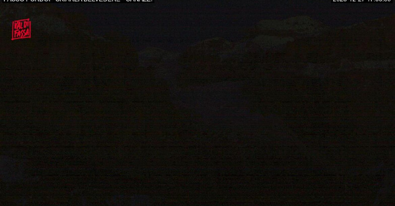 Webcam Campitello-Mazzin-Col Rodella  - Canazei - Belvedere - Skiarea Belvedere