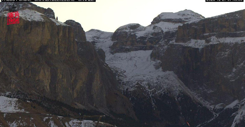 Webcam Campitello-Mazzin-Col Rodella  - Canazei - Belvedere - Skiarea Belvedere