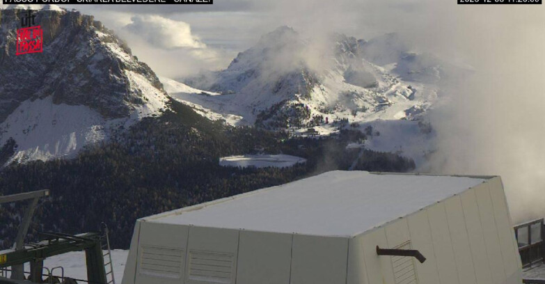Webcam Кампителло-Маццин-Кол-Роделла  - Canazei - Belvedere - Skiarea Belvedere