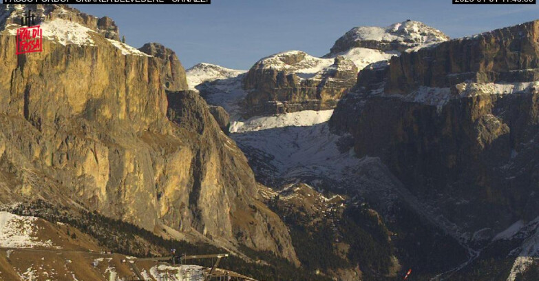 Webcam Кампителло-Маццин-Кол-Роделла  - Canazei - Belvedere - Skiarea Belvedere