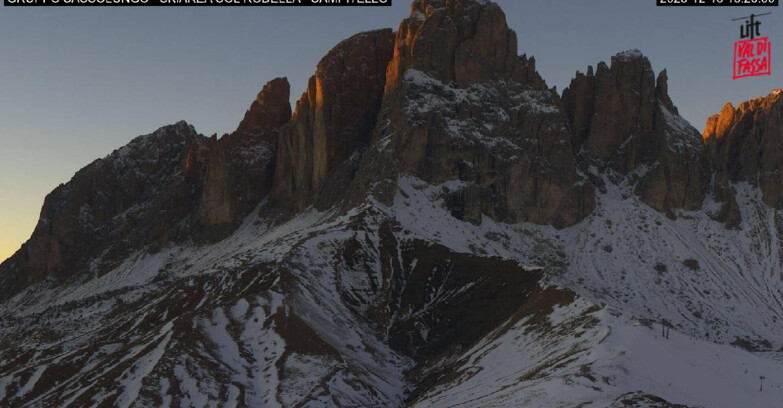 Webcam Campitello-Mazzin-Col Rodella - Campitello di Fassa - Col Rodella - Gruppo del Sassolungo