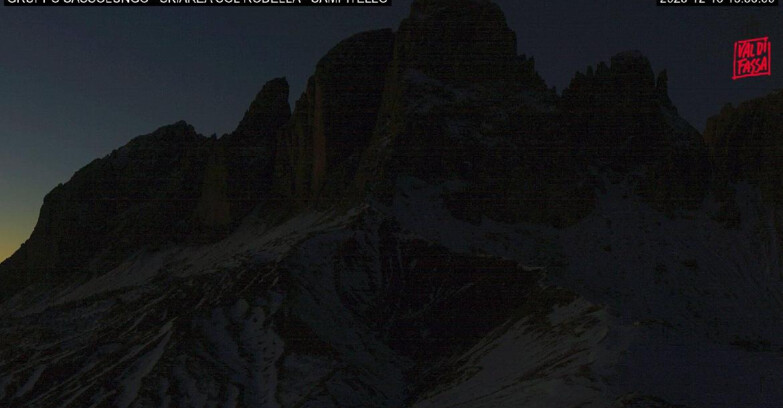 Webcam Campitello-Mazzin-Col Rodella - Campitello di Fassa - Col Rodella - Gruppo del Sassolungo