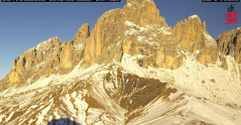 Webcam Campitello-Mazzin-Col Rodella - Campitello di Fassa - Col Rodella - Gruppo del Sassolungo