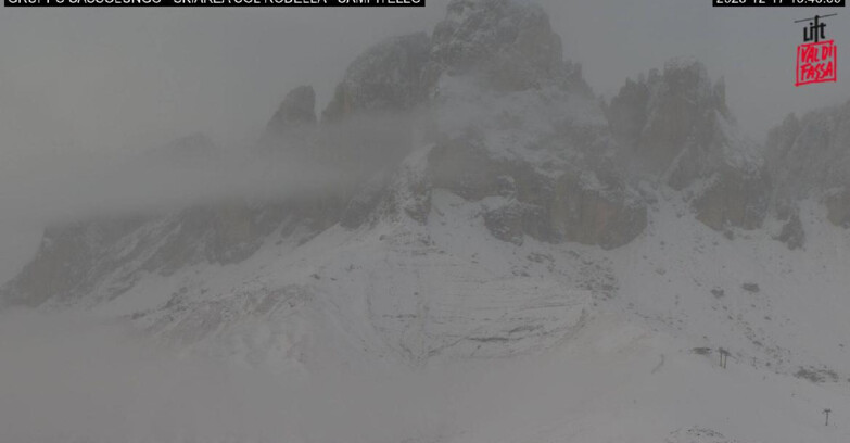Webcam Campitello-Mazzin-Col Rodella - Campitello di Fassa - Col Rodella - Gruppo del Sassolungo