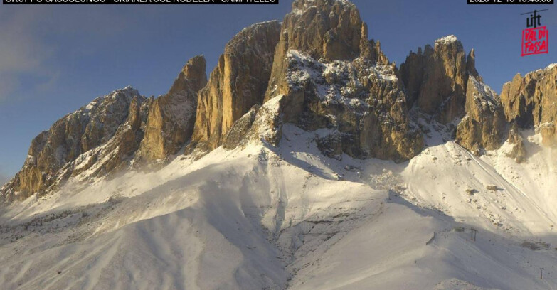 Webcam Campitello-Mazzin-Col Rodella - Campitello di Fassa - Col Rodella - Gruppo del Sassolungo