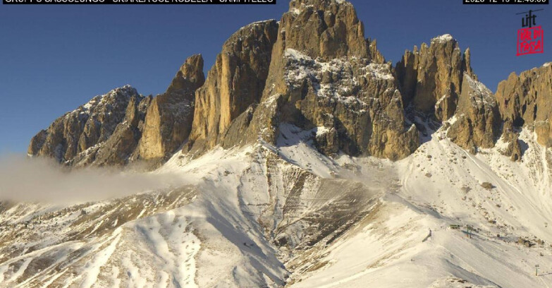 Webcam Campitello-Mazzin-Col Rodella - Campitello di Fassa - Col Rodella - Gruppo del Sassolungo