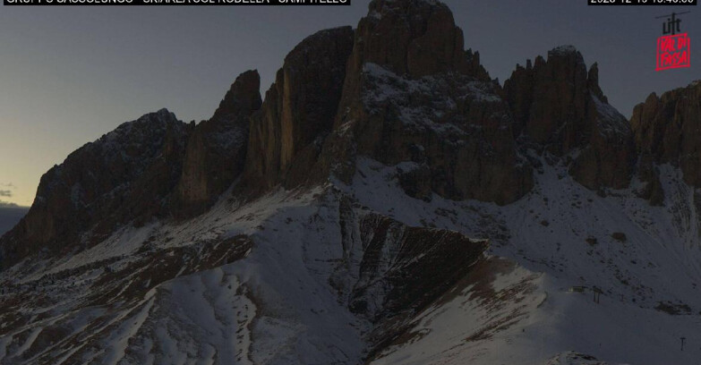 Webcam Campitello-Mazzin-Col Rodella - Campitello di Fassa - Col Rodella - Gruppo del Sassolungo