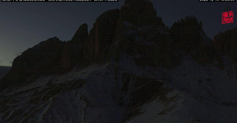 Webcam Campitello-Mazzin-Col Rodella - Campitello di Fassa - Col Rodella - Gruppo del Sassolungo
