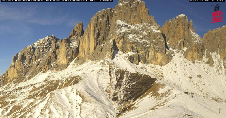 Webcam Campitello-Mazzin-Col Rodella - Campitello di Fassa - Col Rodella - Gruppo del Sassolungo