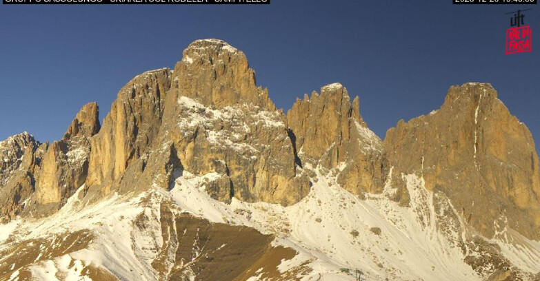 Webcam Campitello-Mazzin-Col Rodella - Campitello di Fassa - Col Rodella - Gruppo del Sassolungo