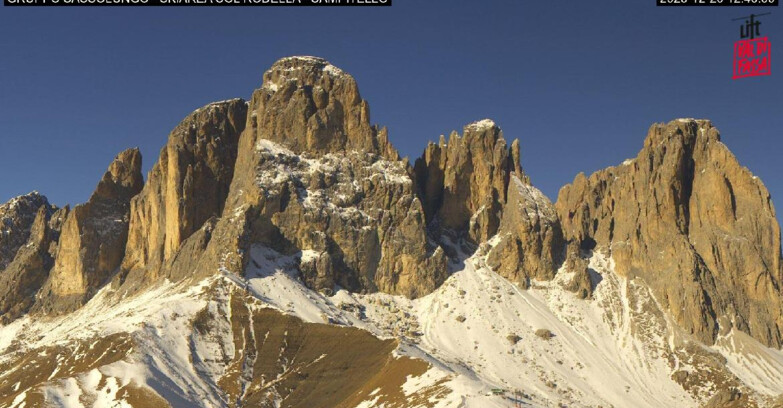 Webcam Campitello-Mazzin-Col Rodella - Campitello di Fassa - Col Rodella - Gruppo del Sassolungo