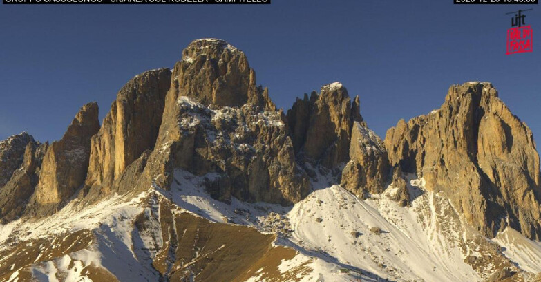 Webcam Campitello-Mazzin-Col Rodella - Campitello di Fassa - Col Rodella - Gruppo del Sassolungo